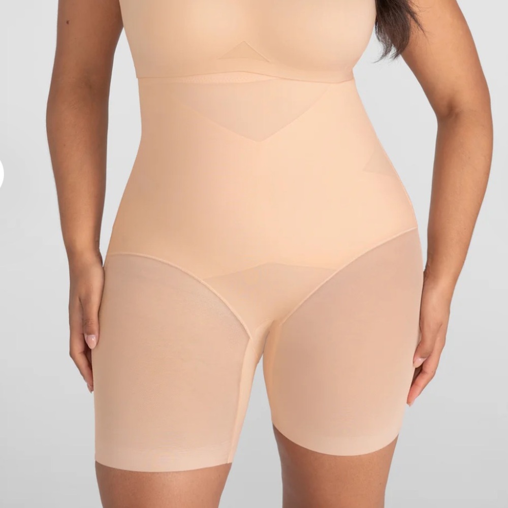Honeylove SuperPower Short Shapewear‎ Blush 3X